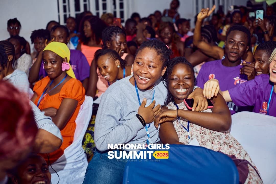 Smiling participants engaging during a session at the National Girls Summit 2025