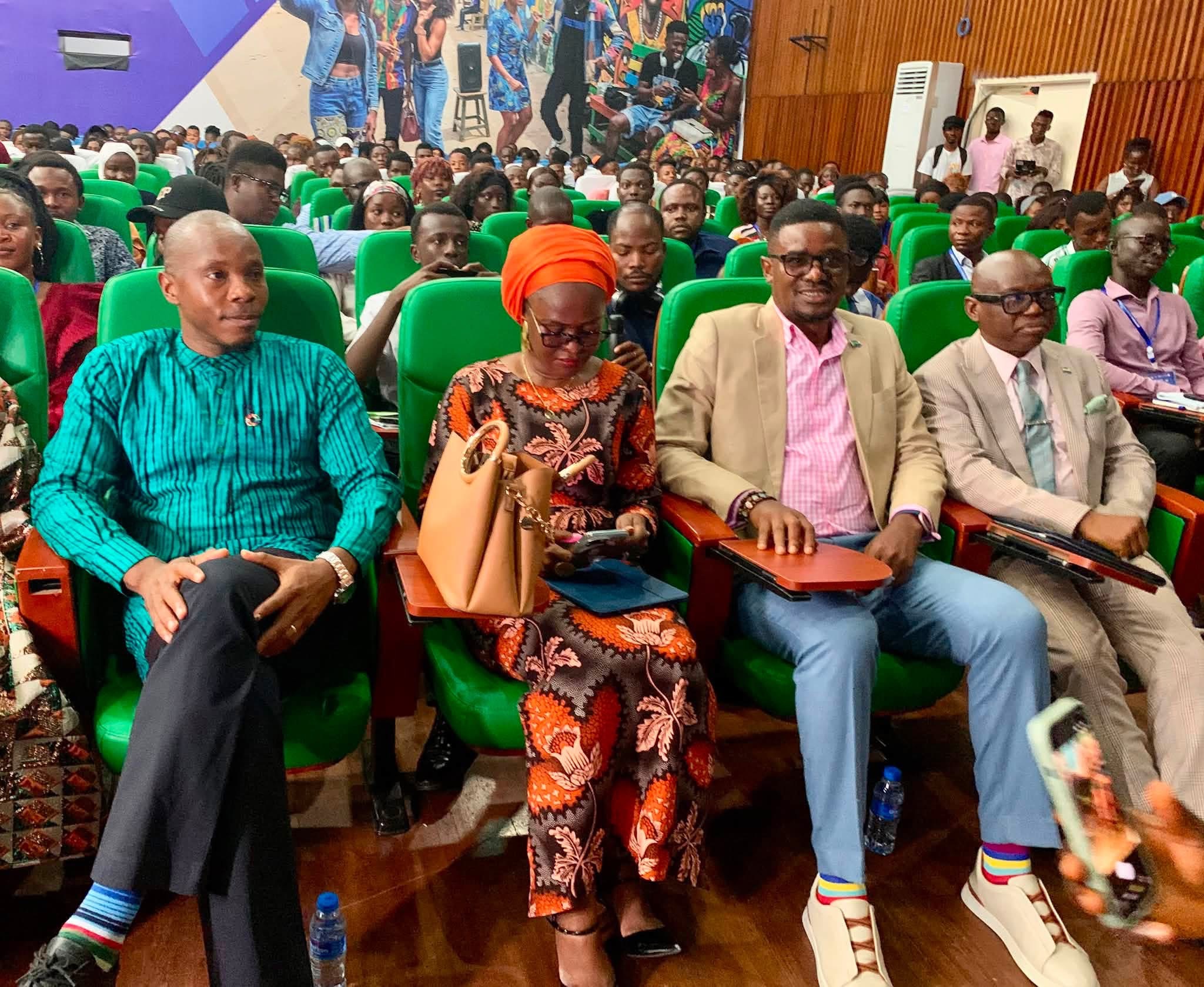 Dignitaries and delegates seated in the front rows at the National Study Abroad Summit 2026